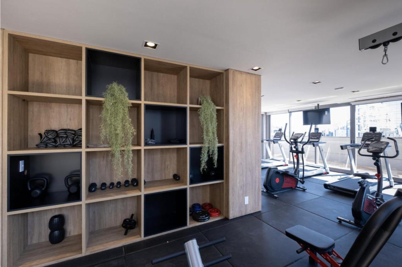 Studio Automatizado Luxo Andar Alto Sao Paulo Bagian luar foto