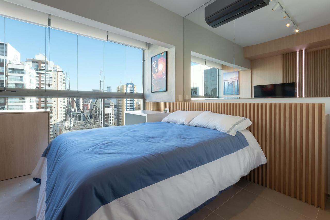 Studio Automatizado Luxo Andar Alto Sao Paulo Bagian luar foto